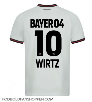 Bayer Leverkusen Florian Wirtz #10 Udebanetrøje 2023-24 Kortærmet